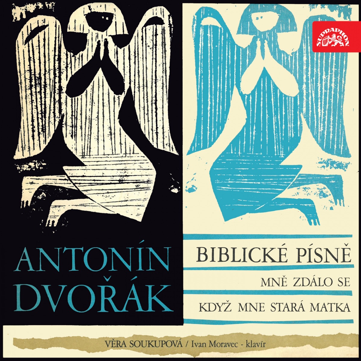 Dvořák: Biblical Songs by Vera Soukupova & Ivan Moravec album cover