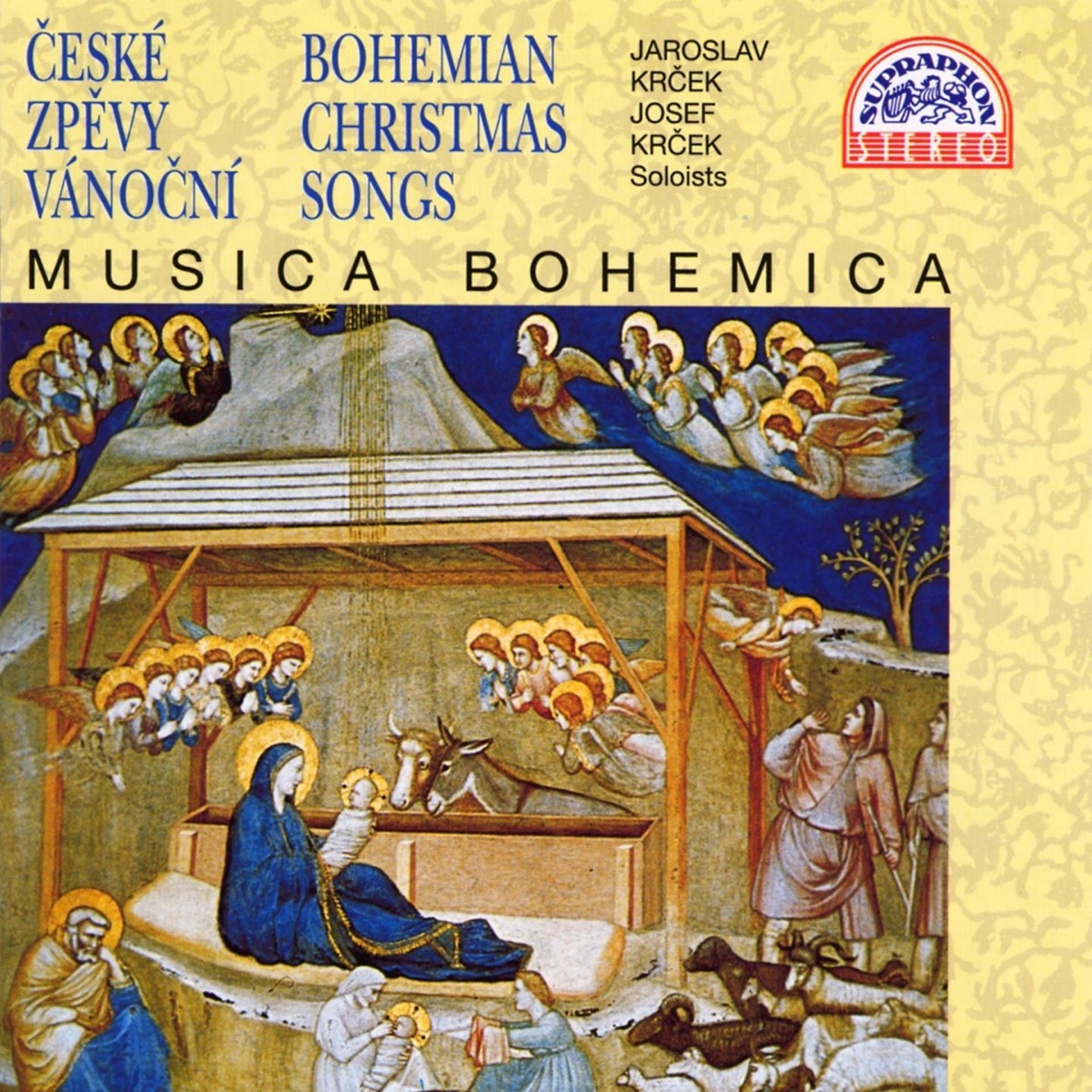 České Vánoční Zpěvy by Jaroslav Krček & Musica Bohemica album cover