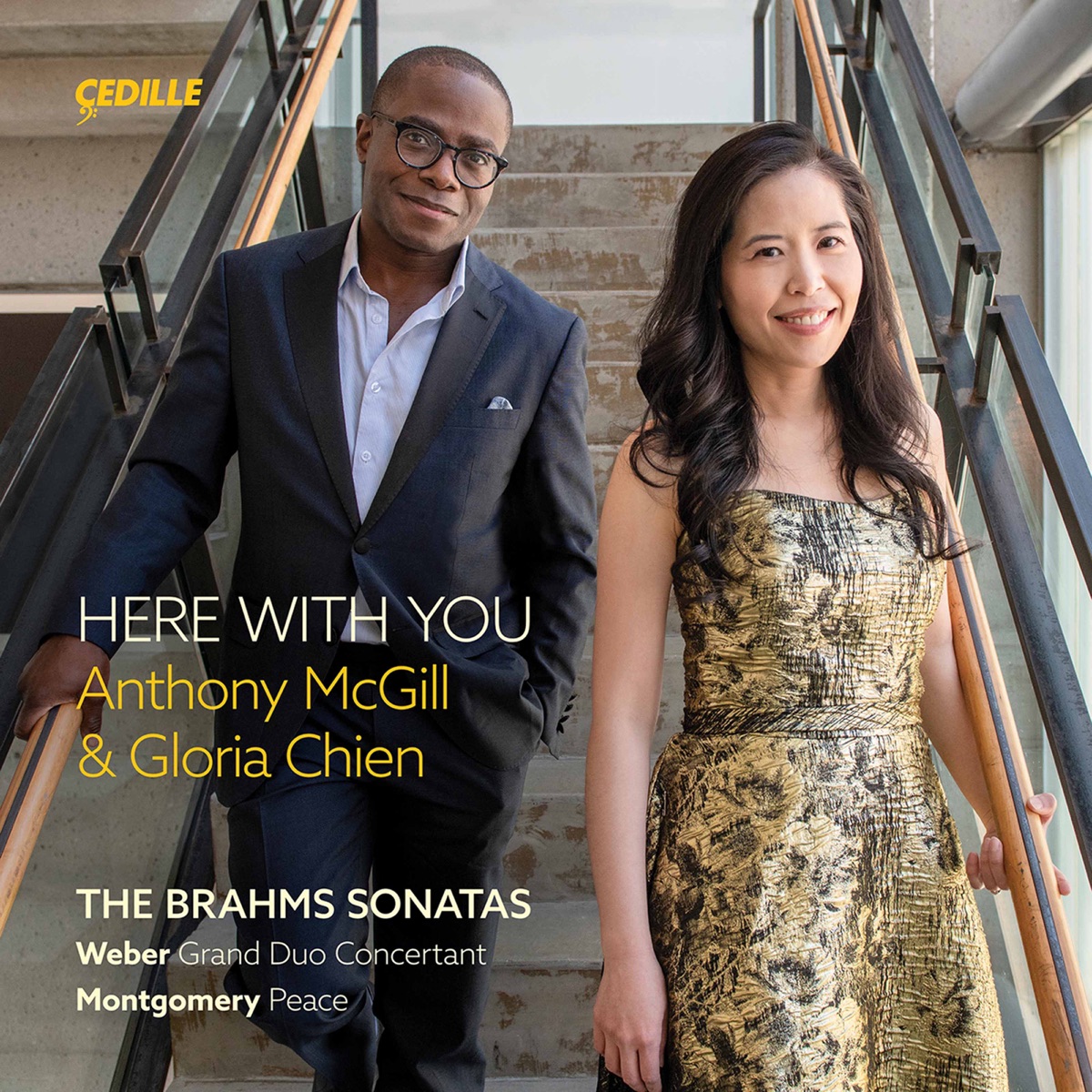 Here with You by Anthony McGill & Gloria Chien album cover