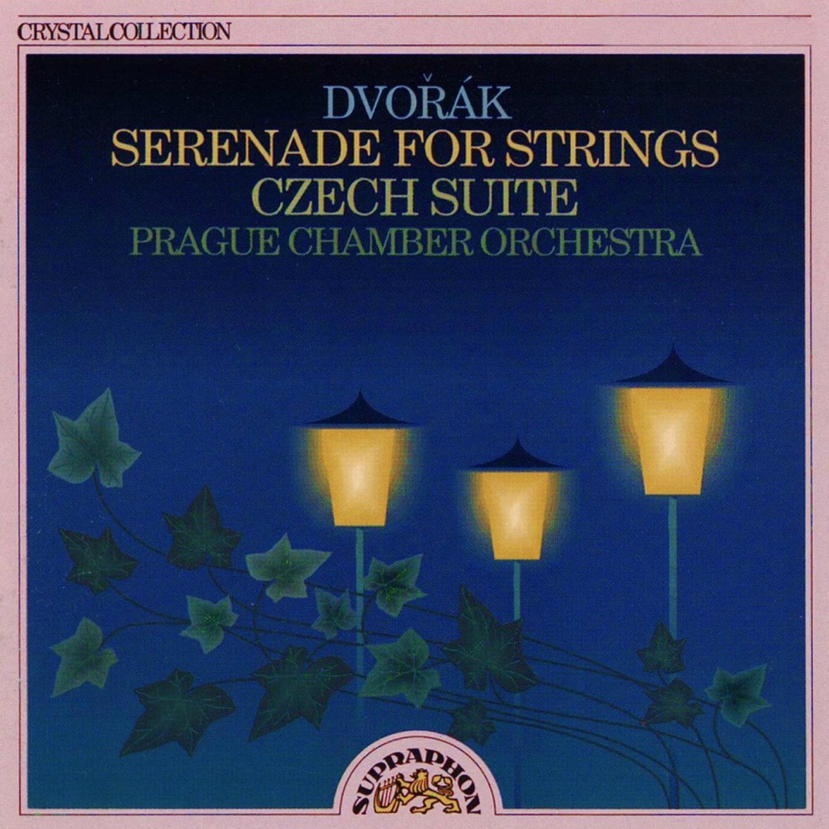 Dvořák: Serenade for Strings, Czech Suite by Petr Skvor, Josef Vlach & Prague Chamber Orchestra album cover