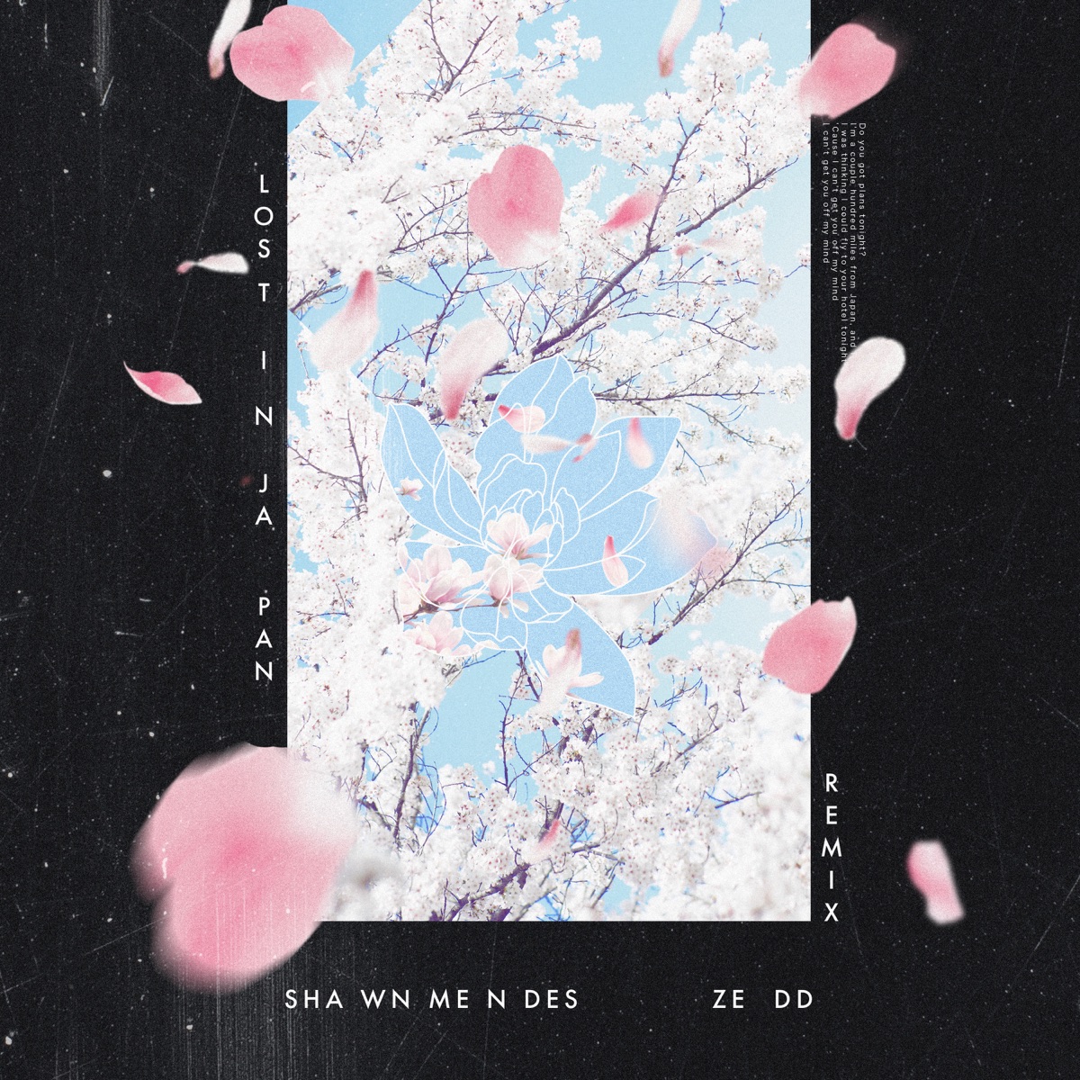 Lost in Japan (Remix) - Single by Shawn Mendes & Zedd album cover