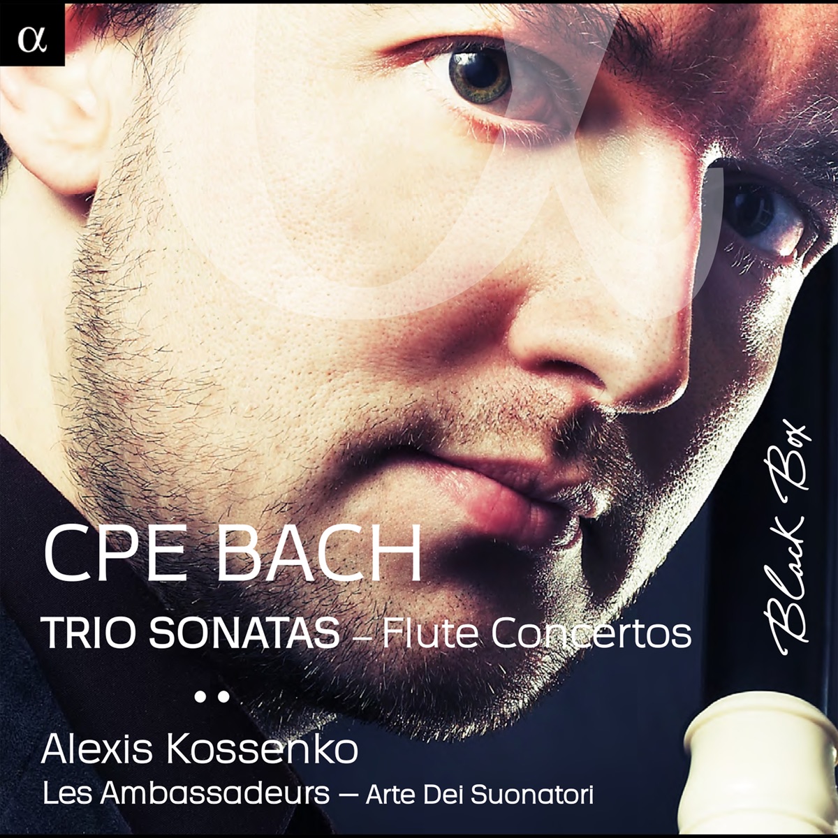 C.P.E. Bach: Trio Sonatas - Flute Concertos by Alexis Kossenko, Les Ambassadeurs & Arte dei Suonatori album cover