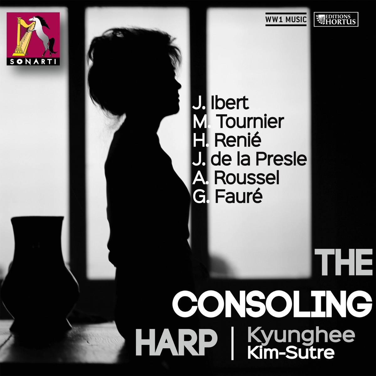 The Consoling Harp by Kyunghee Kim-Sutre album cover