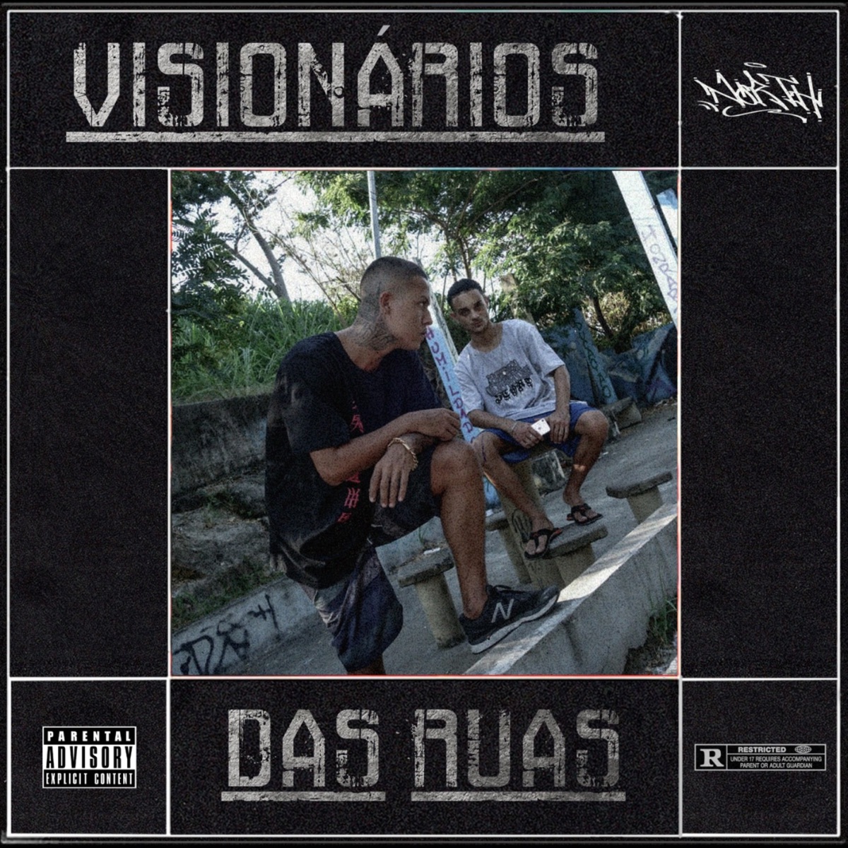 Visionários das Ruas - Single by Aka Larah, oCeka & JhaKBeat's album cover