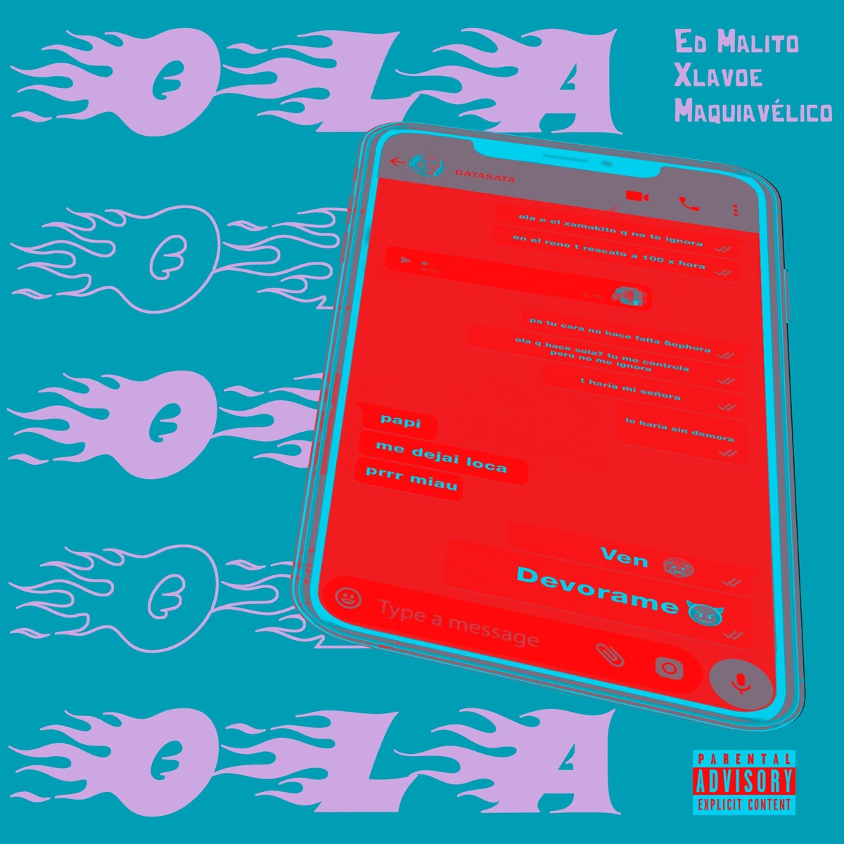 Ola (feat. Ed Malito) - Single by Maquiavélico album cover