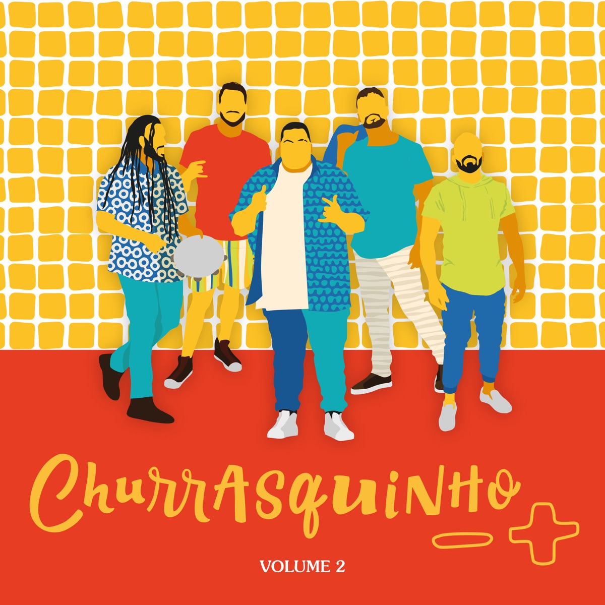 Churrasquinho Menos É Mais, Vol. 2 by Grupo Menos É Mais album cover