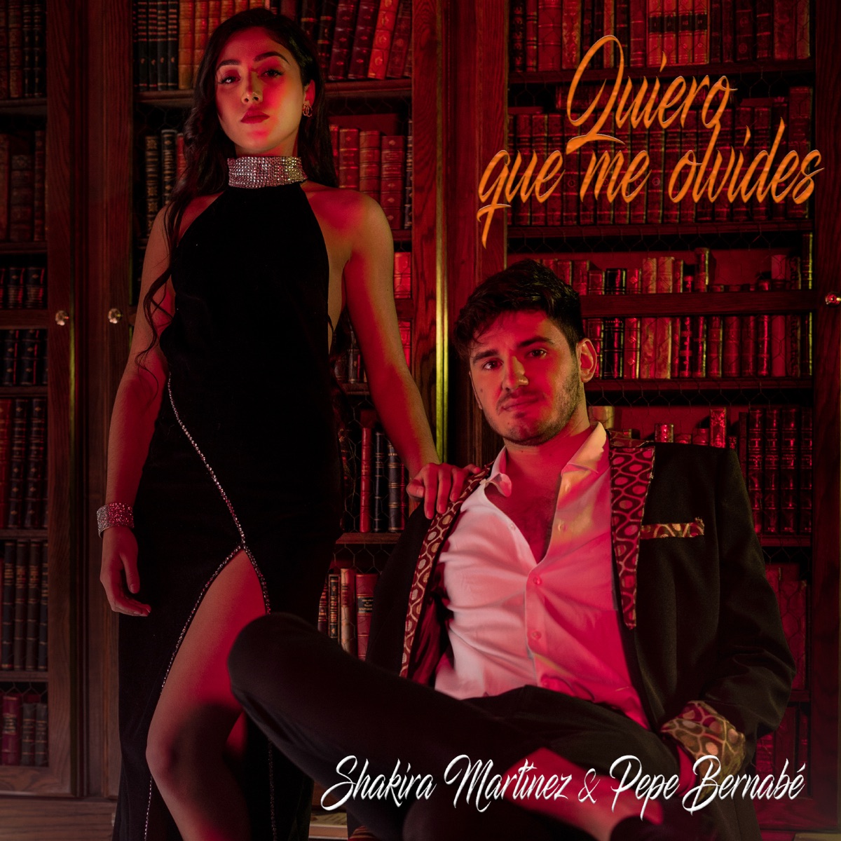 Quiero que me olvides - Single by Shakira Martínez & Pepe Bernabé album cover