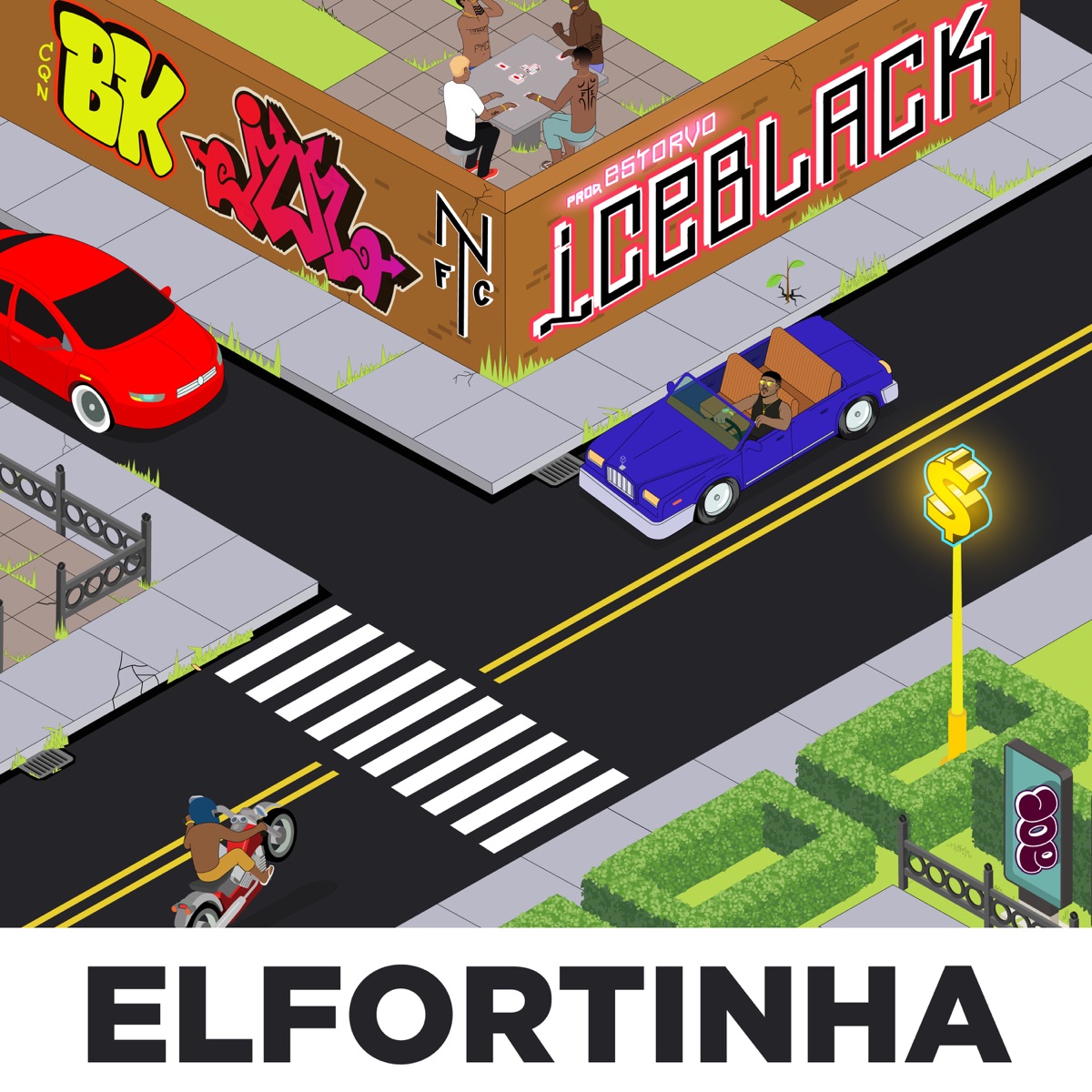 Elfortinha - Single by Ice Black album cover