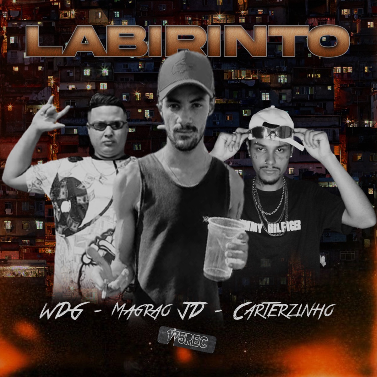 Labirinto (feat. Carterzinho & MC WDG) - Single by MC Magrão Jd album cover