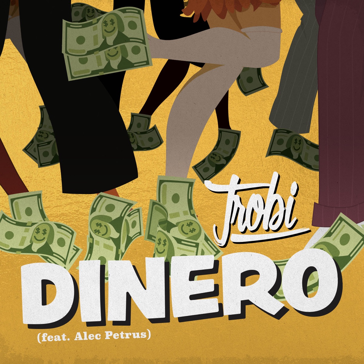 Dinero (feat. Alec Petrus) - Single by Trobi album cover