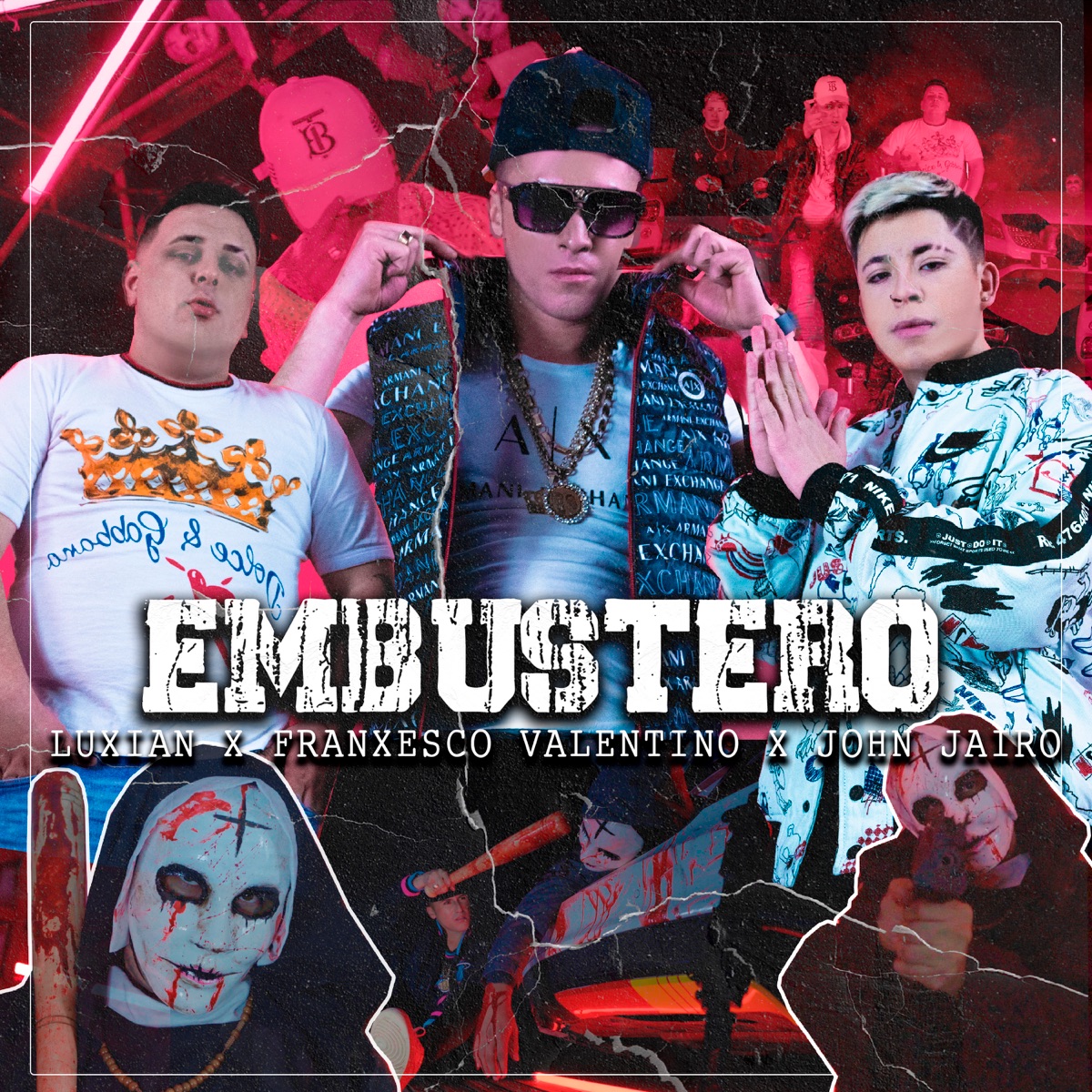 Embustero (feat. Luxian & John Jairo) - Single by Franxesco Valentino album cover