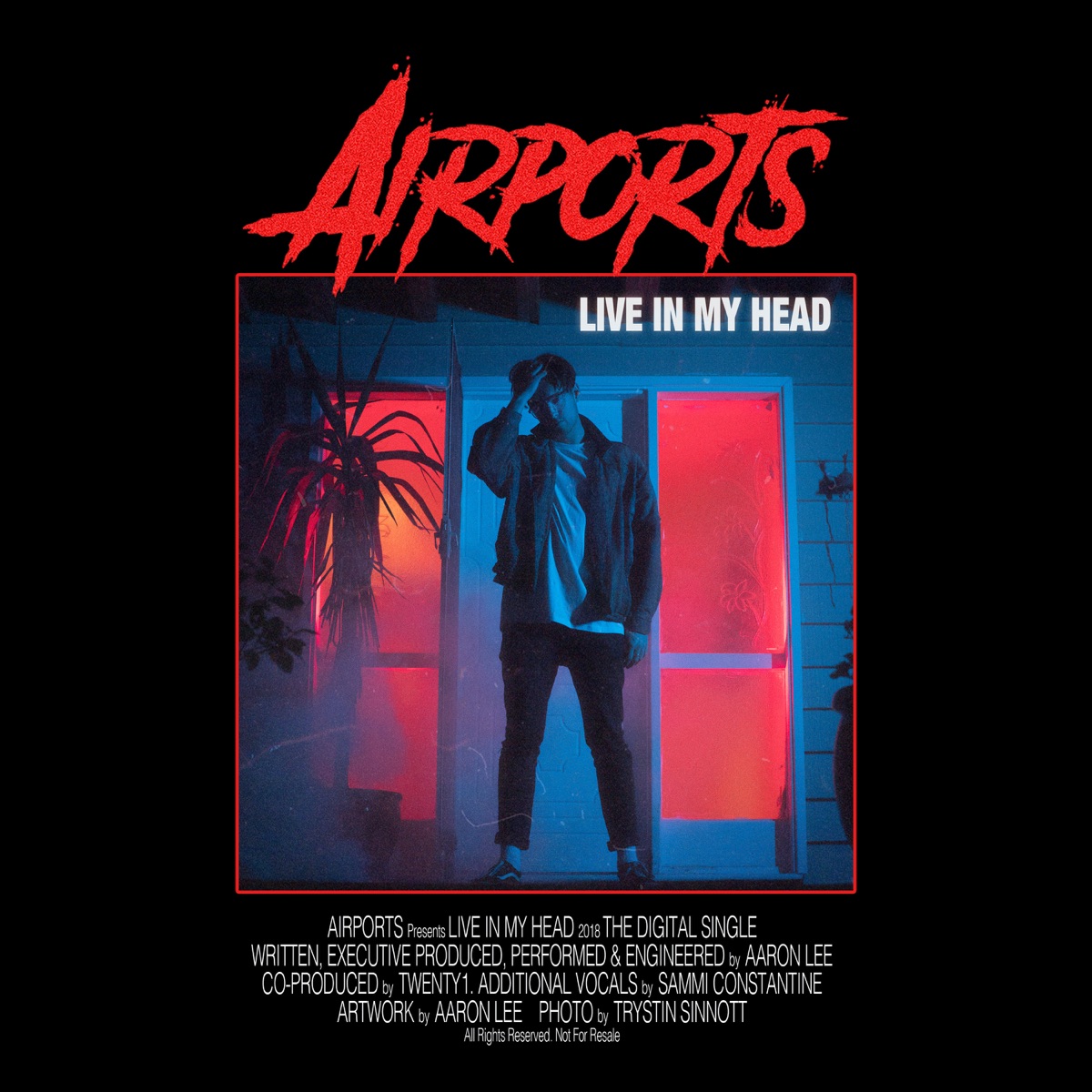 Live in My Head - Single by Airports album cover
