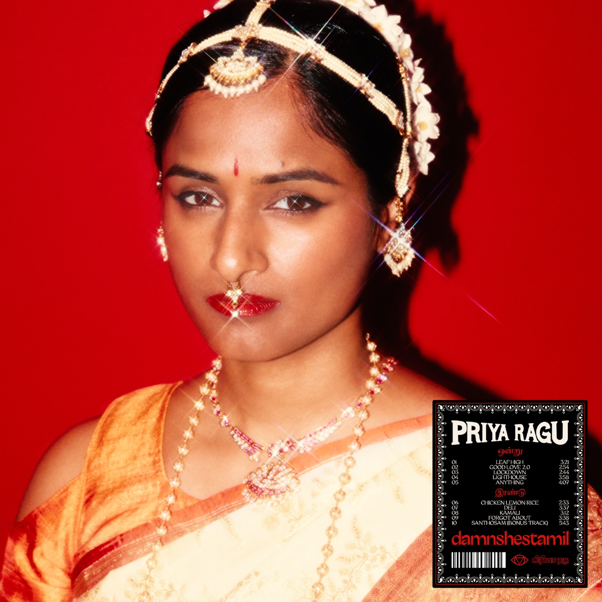 damnshestamil by Priya Ragu album cover