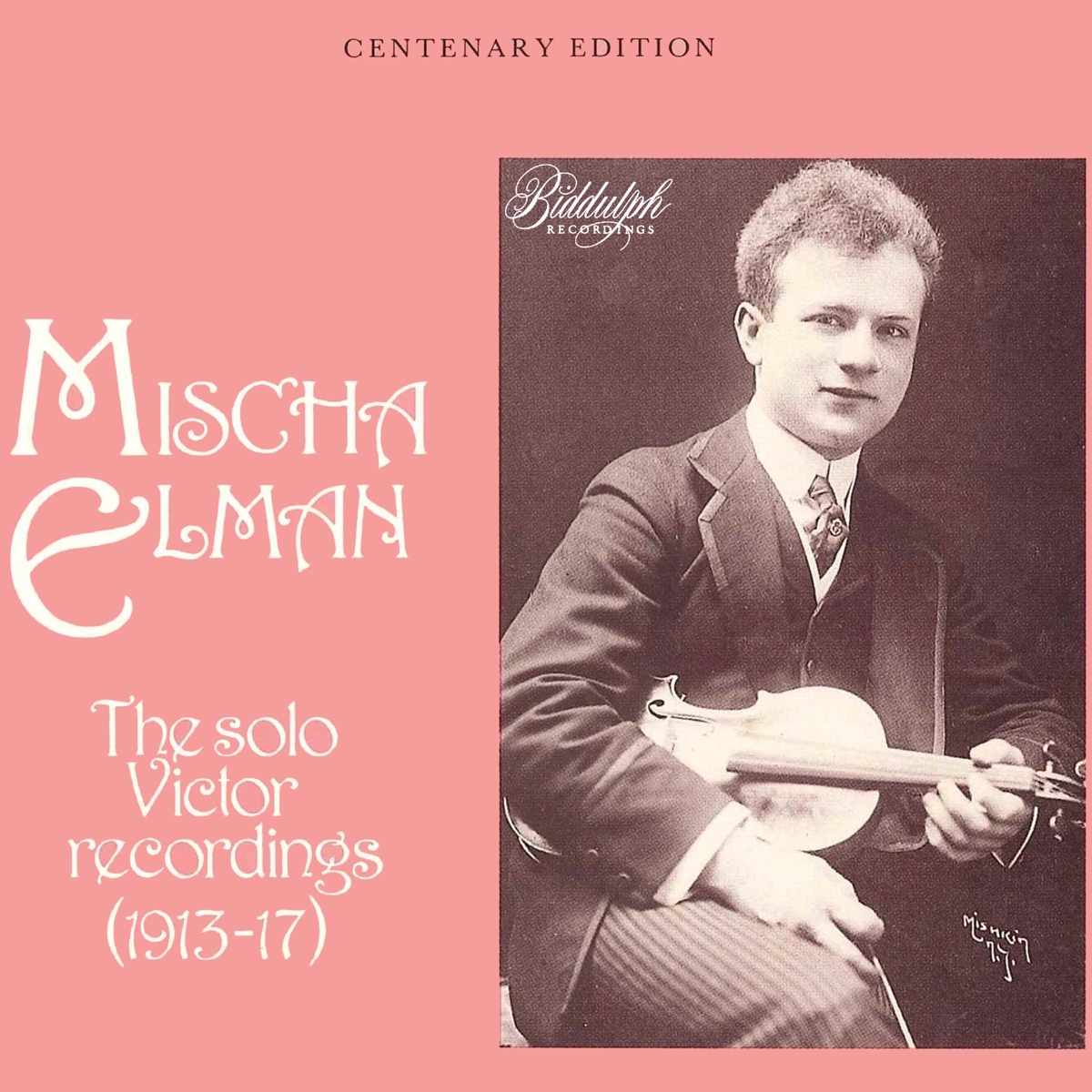 The Solo Victor Recordings by Mischa Elman album cover