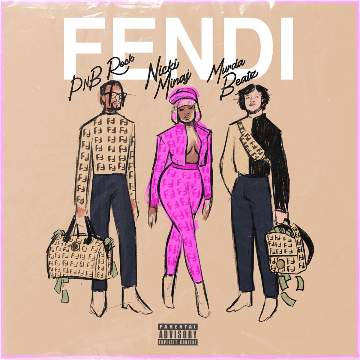 Fendi (feat. Nicki Minaj & Murda Beatz) - Single by PnB Rock album cover