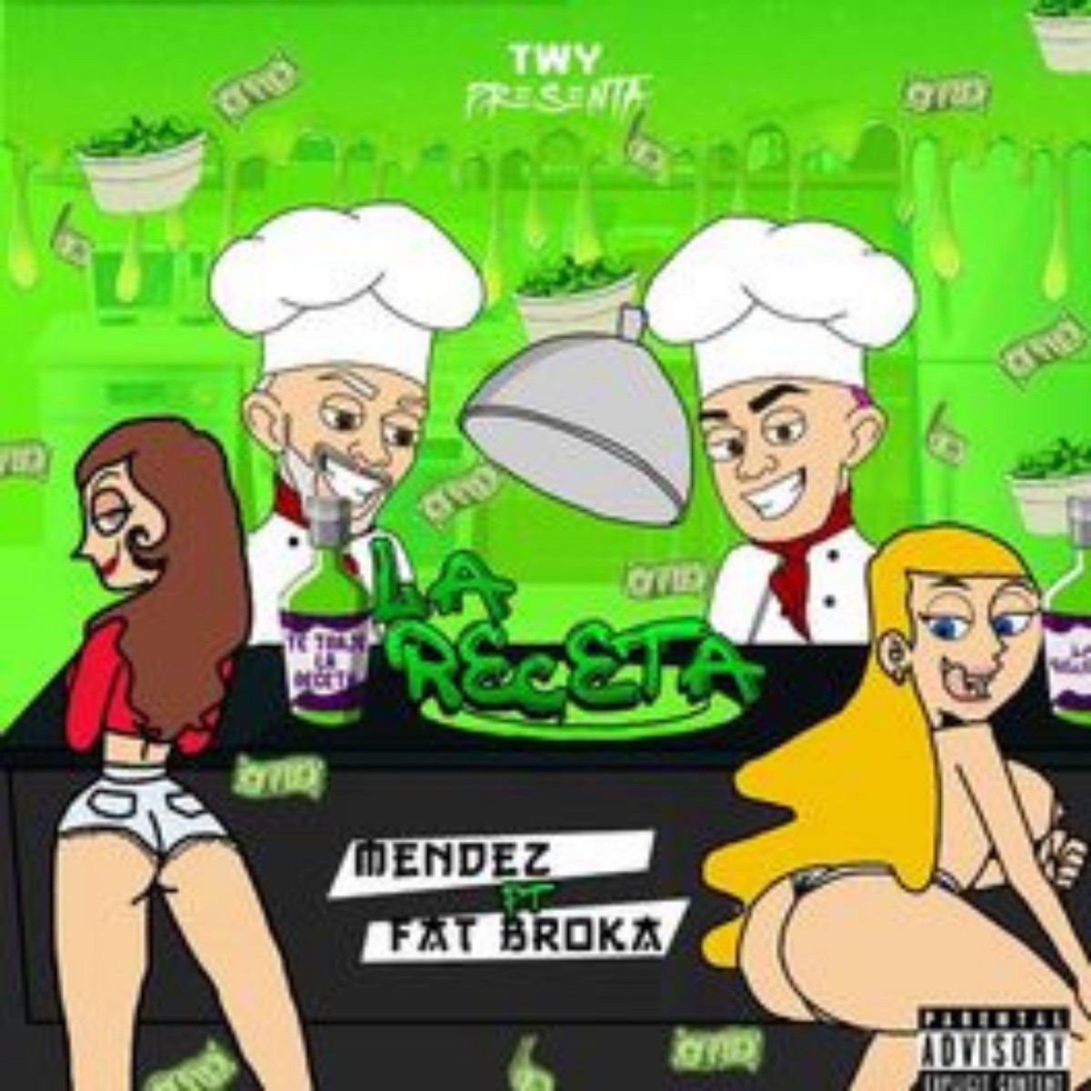 La Receta (feat. Mendez) - Single by Fat Broka album cover
