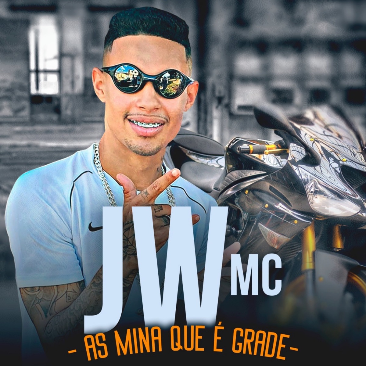As Mina Que é Grade - Single by JW MC album cover
