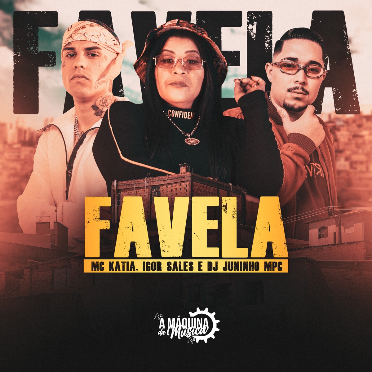 Favela - Single by Mc Katia, Igor Sales & Dj Juninho Mpc album cover