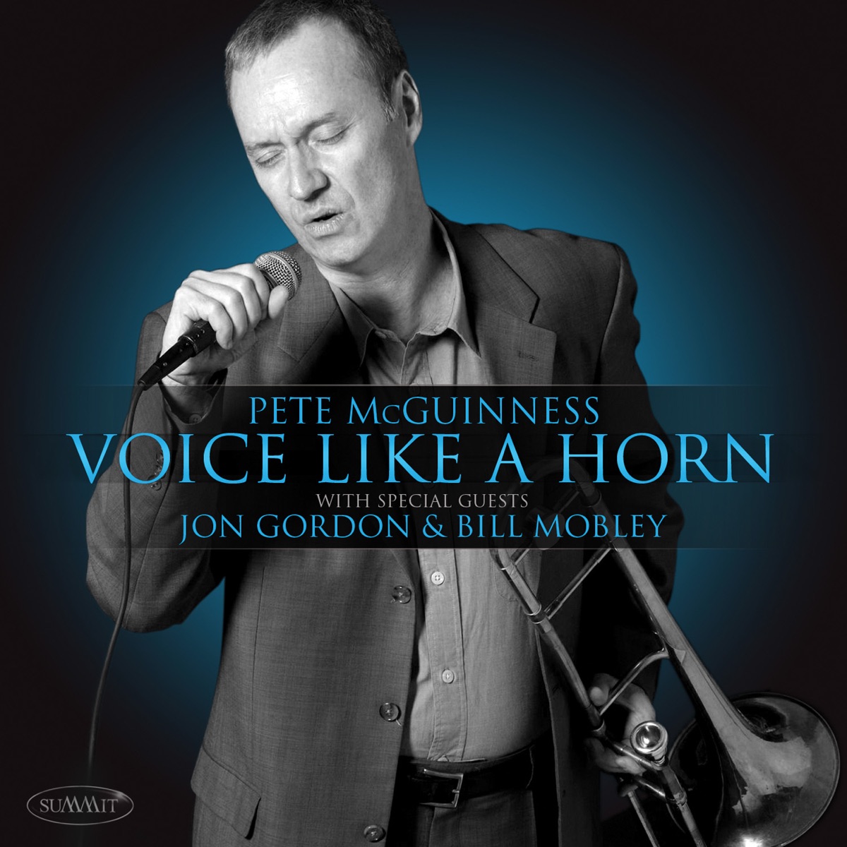 Voice Like a Horn (feat. Jon Gordon & Bill Mobley) by Pete McGuinness album cover
