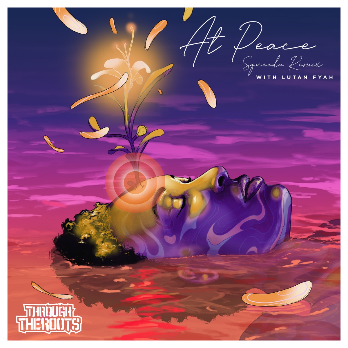 At Peace (squeeda Remix) - Single by Through the Roots, Lutan Fyah & squeeda album cover