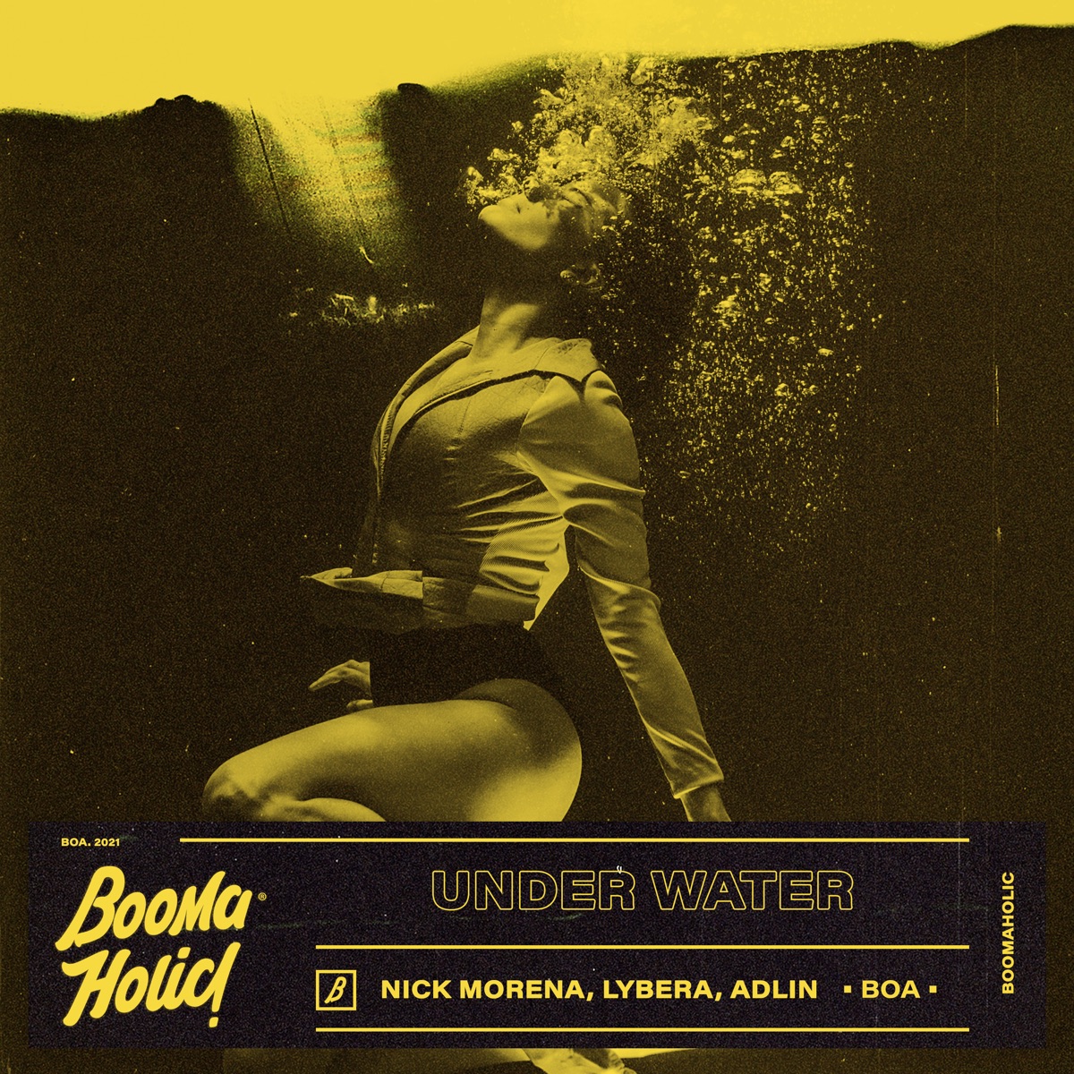 Under Water - Single by Nick Morena, Lybera & Adlin album cover