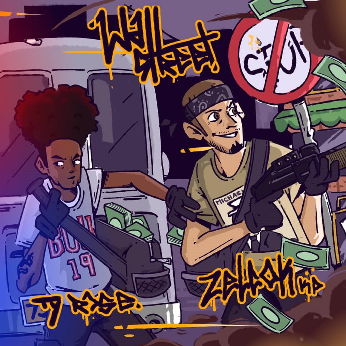 Wall Street - Single by Zelcok kp, Ty Rose & Reny World album cover