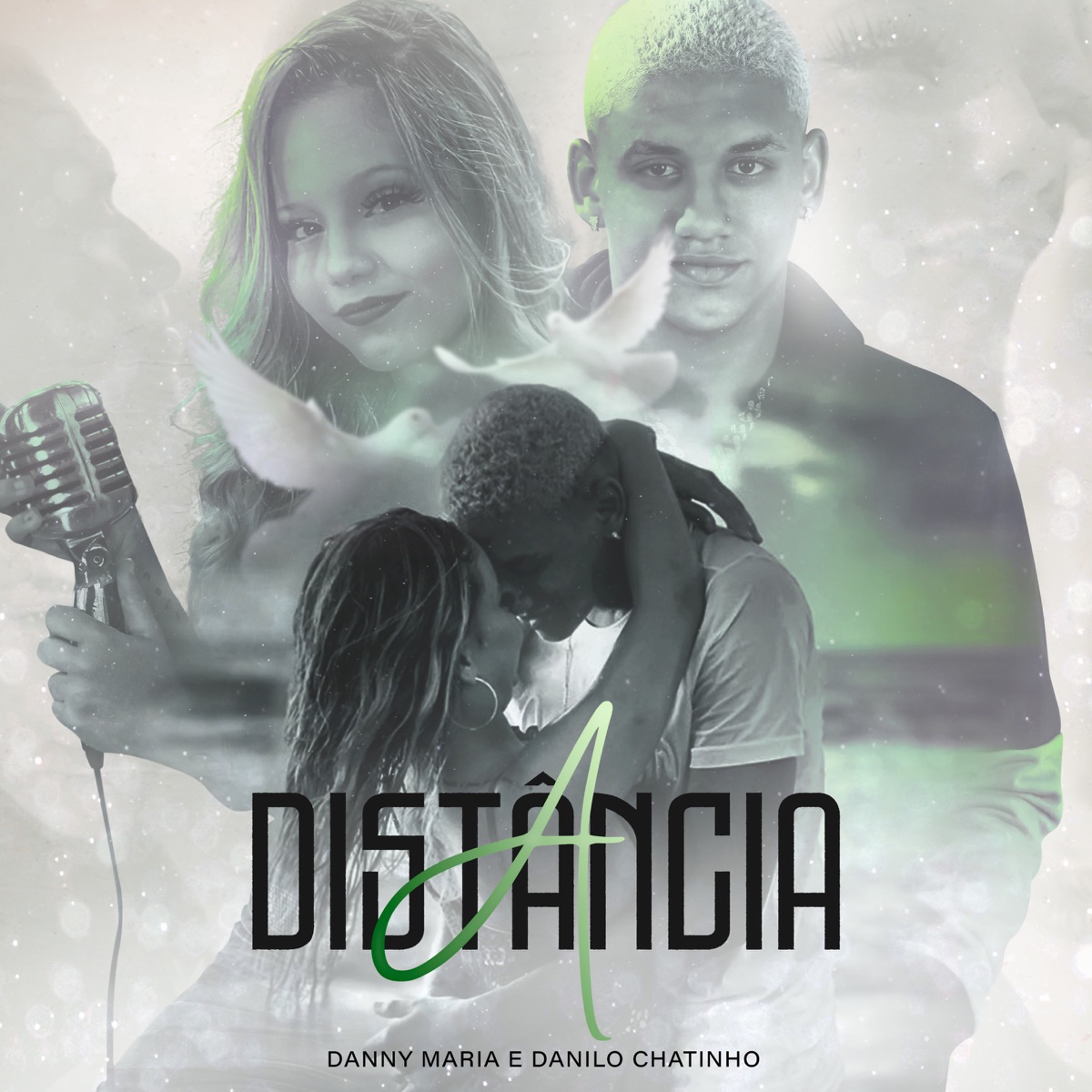 A Distância - Single by Danny Maria & Danilo Chatinho album cover