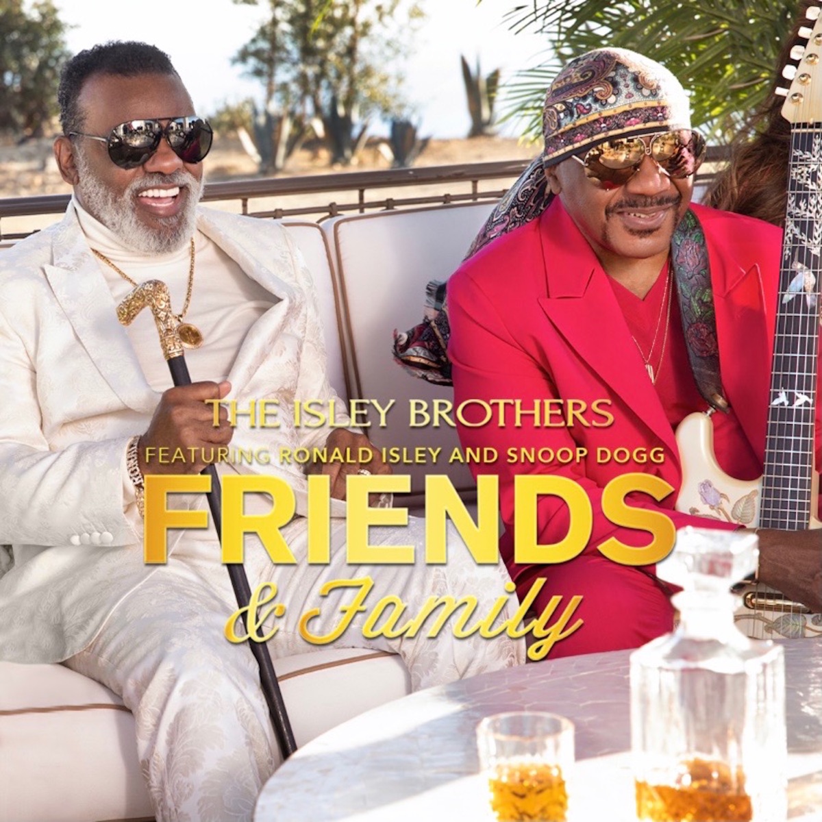 Friends & Family (feat. Ronald Isley & Snoop Dogg) - Single by The Isley Brothers album cover