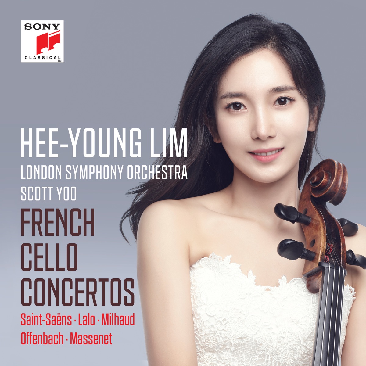 French Cello Concertos by Hee-Young Lim, London Symphony Orchestra & Scott Yoo album cover