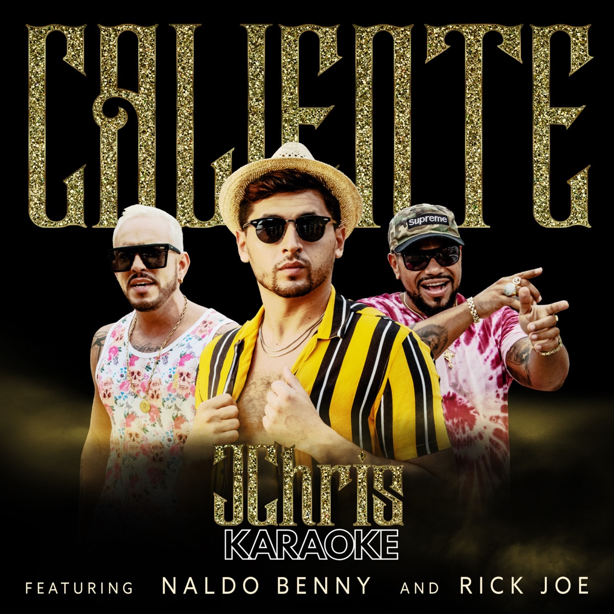 Caliente (feat. Naldo Benny & Rick Joe [Karaoke Version] - Single by JChris Karaoke album cover