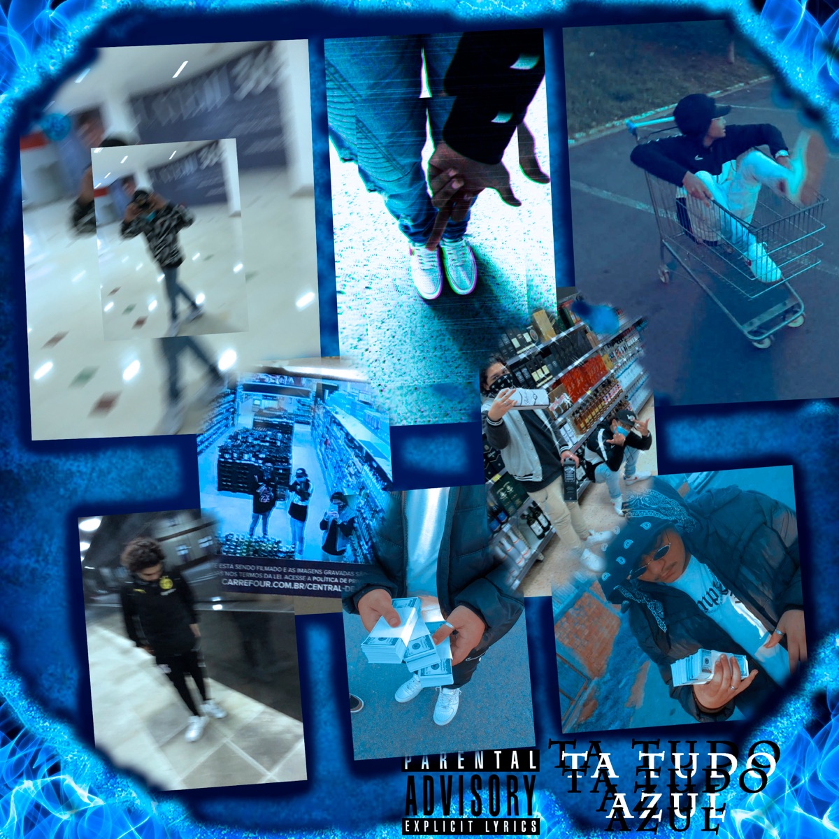 Tá Tudo Azul (feat. Erikzin) - Single by Murilean album cover