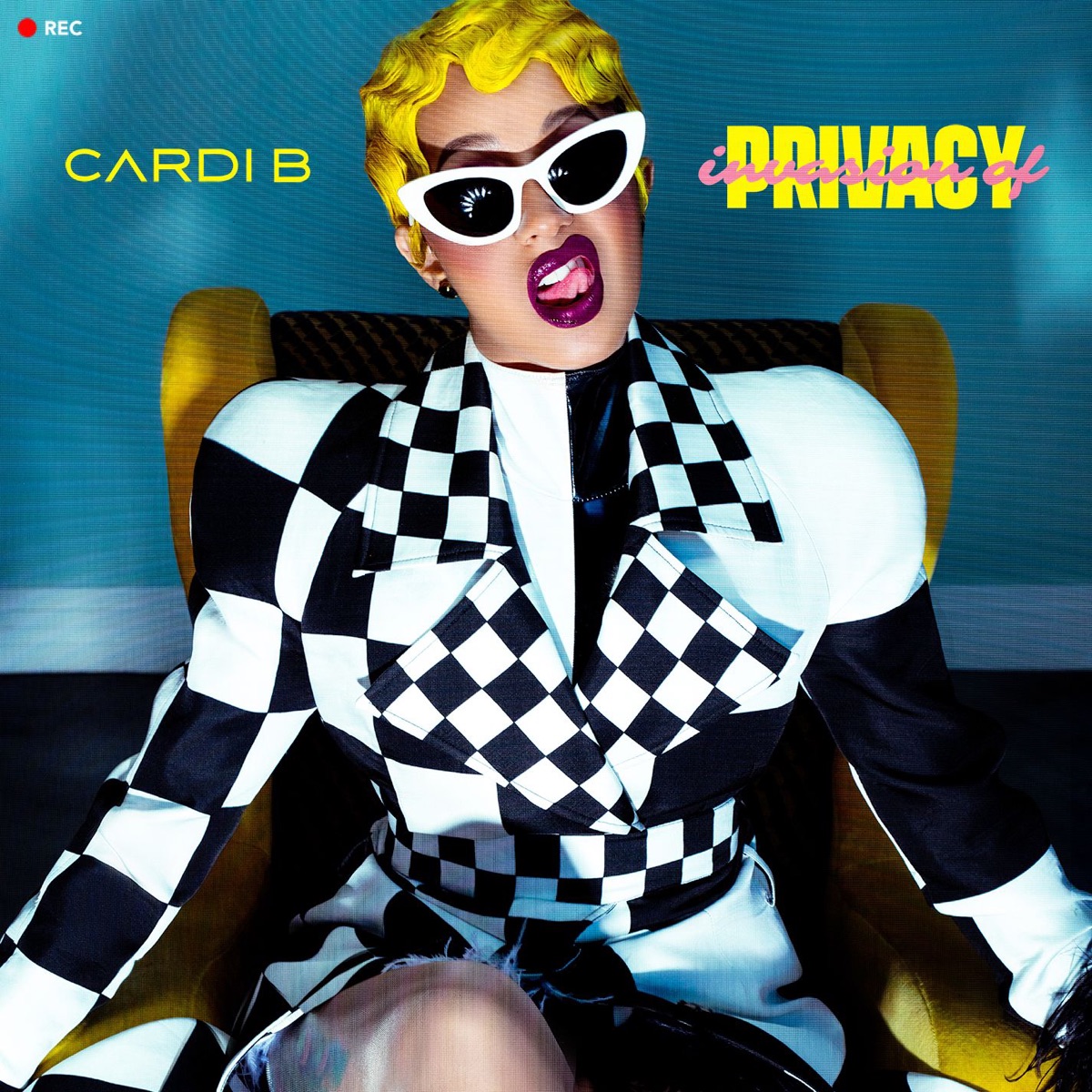 Invasion of Privacy by Cardi B album cover artwork