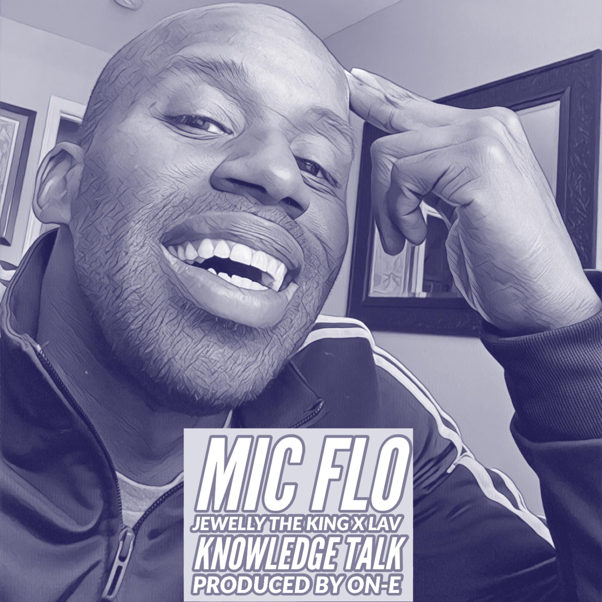 Knowledge Talk (feat. Jewelly the King & Lav) - Single by Mic Flo album cover