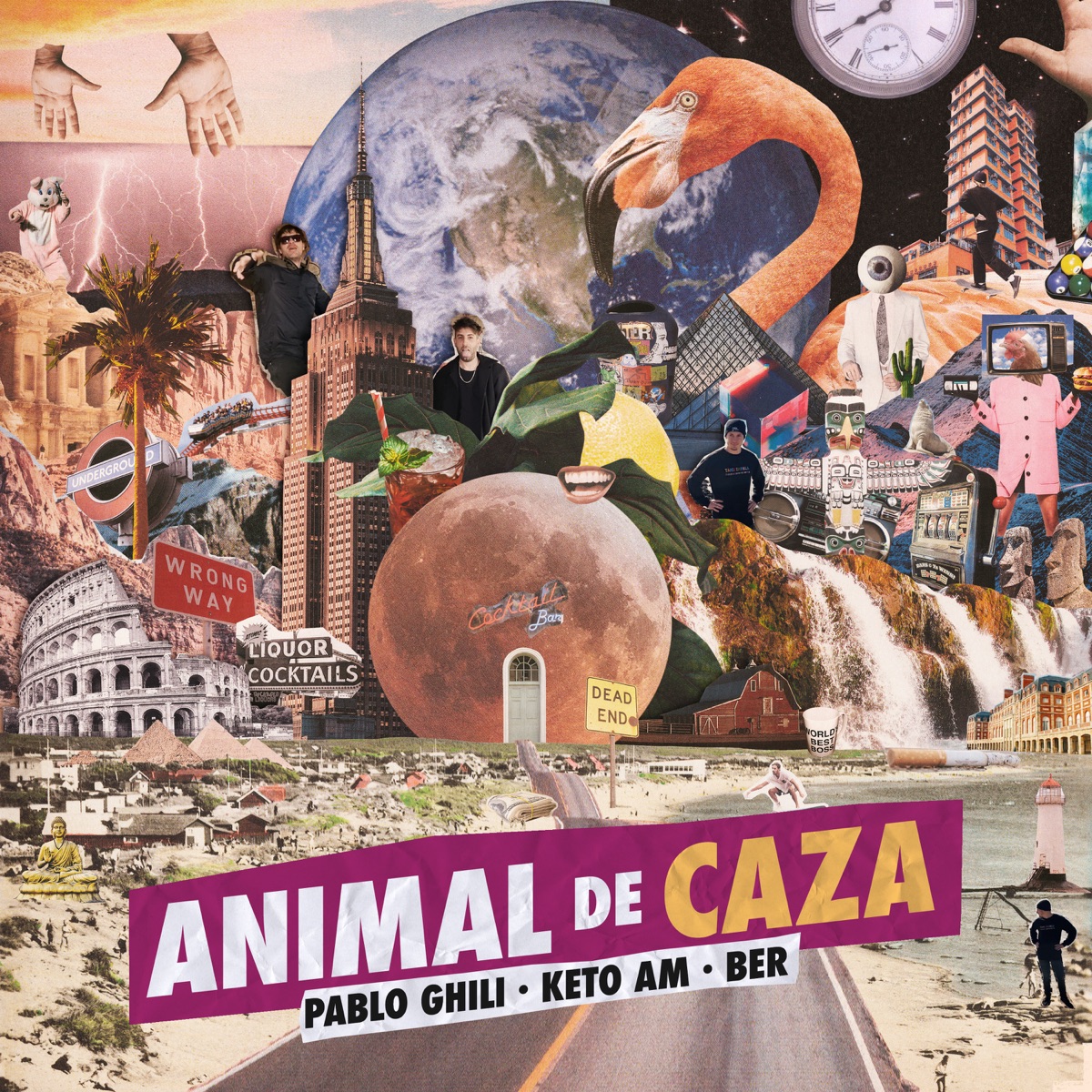 Animal de Caza - Single by Pablo Ghili, Keto AM & Bër album cover
