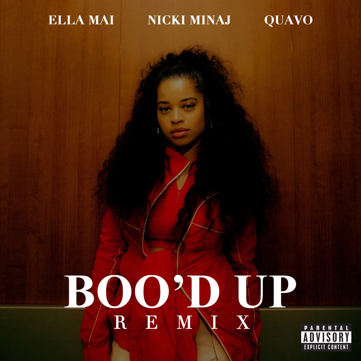 Boo'd Up (Remix) - Single by Ella Mai, Nicki Minaj & Quavo album cover