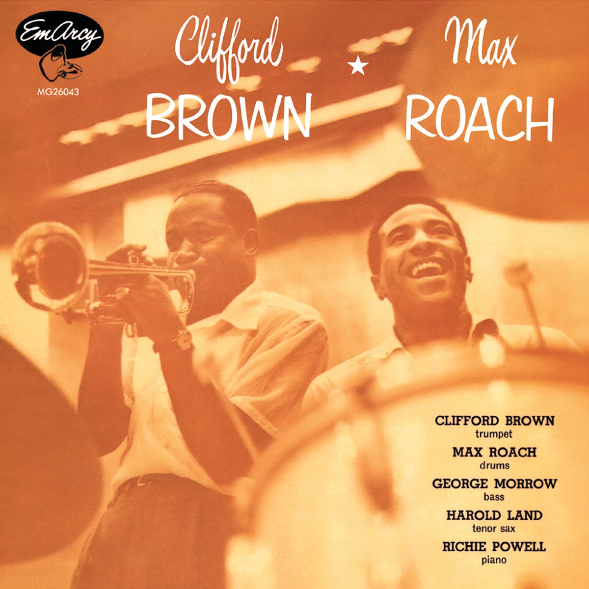 Clifford Brown And Max Roach by Clifford Brown & Max Roach album cover