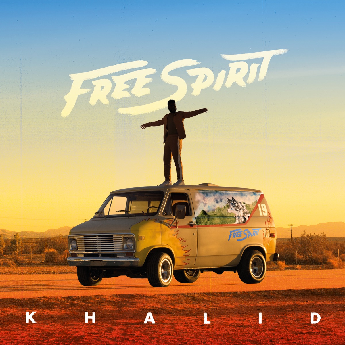 Free Spirit by Khalid album cover
