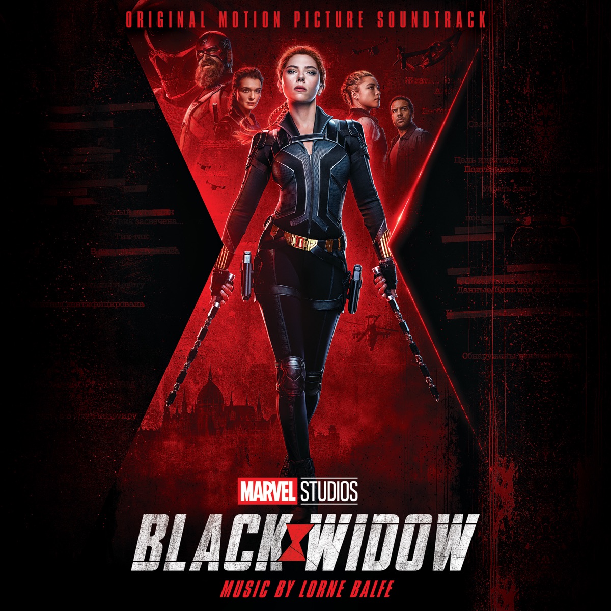 Black Widow (Original Motion Picture Soundtrack) by Lorne Balfe album cover