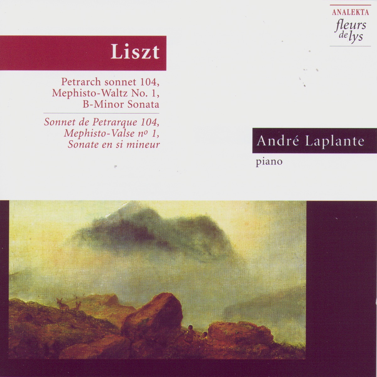 Liszt by Andre Laplante album cover