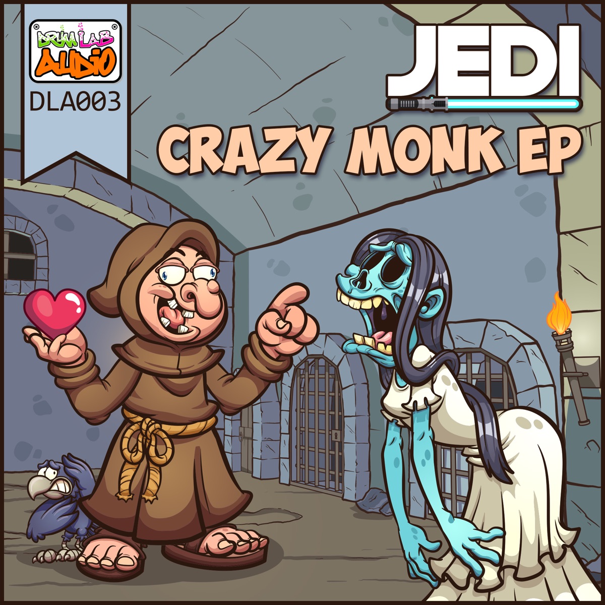 Crazy Monk - EP by Jedi album cover