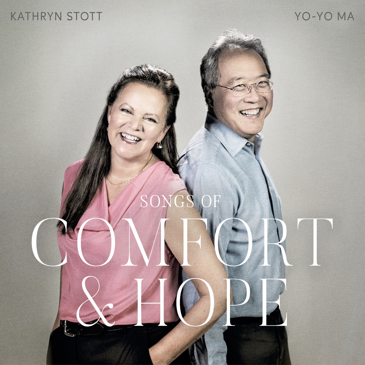 Songs of Comfort and Hope by Yo-Yo Ma & Kathryn Stott album cover