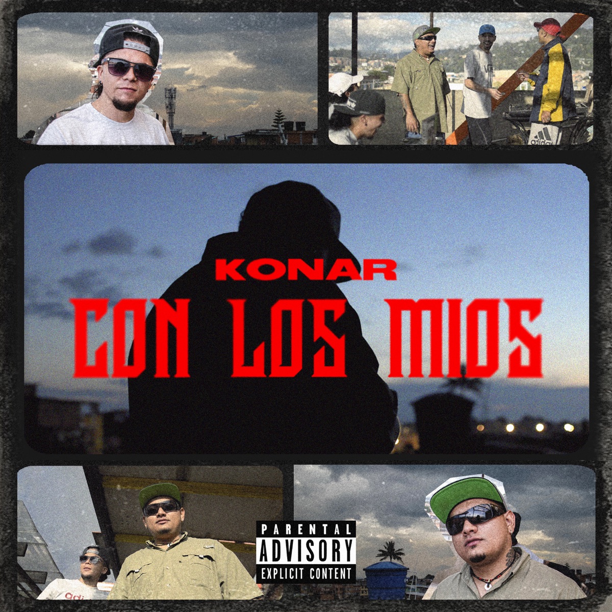 Con los Míos - Single by Konar album cover
