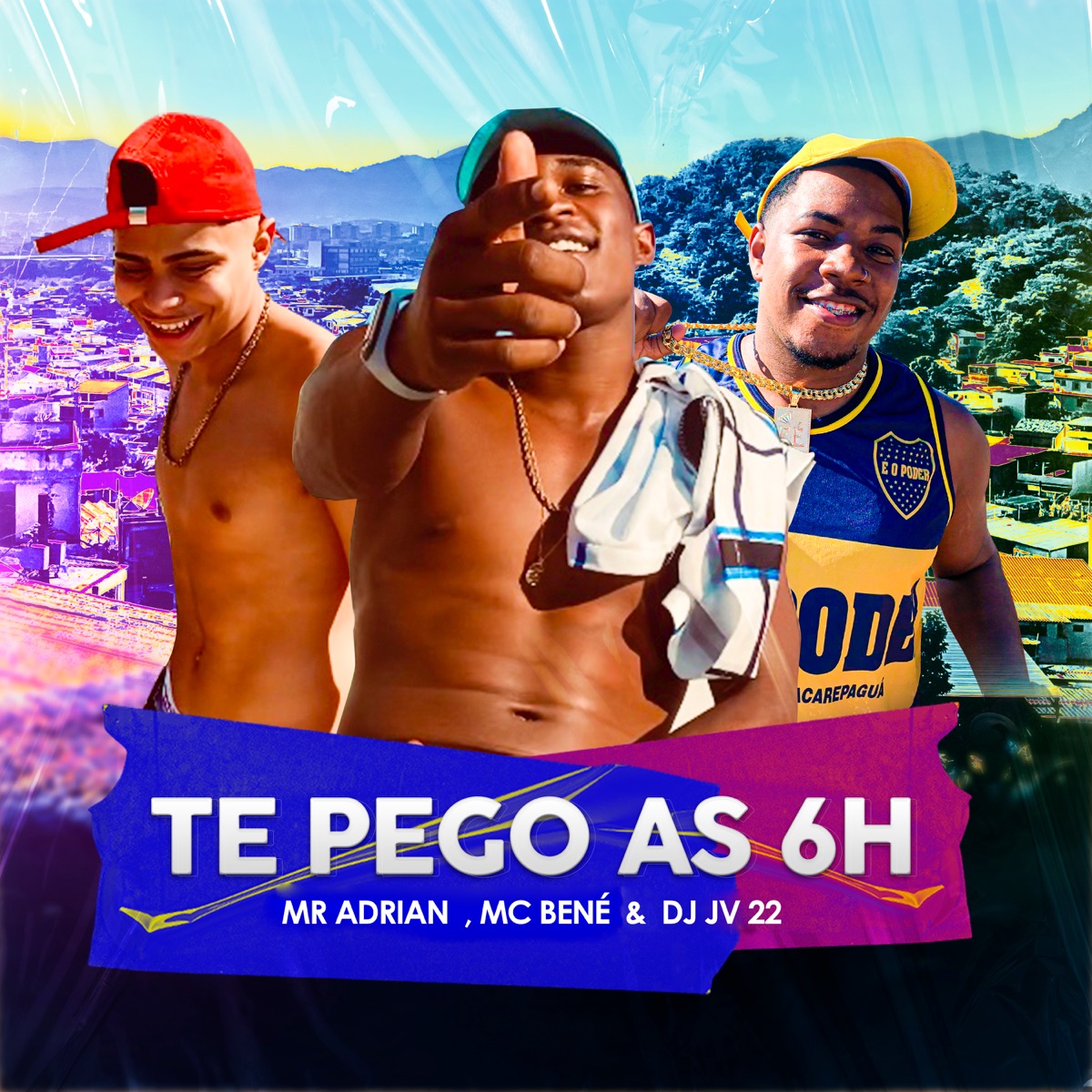 Te Pego as 6H - Single by Mr. Adrian, MC Bené & DJ JV 22 album cover