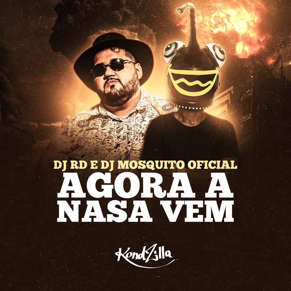 Agora a Nasa Vem - Single by DJ RD & Dj Mosquito Oficial album cover