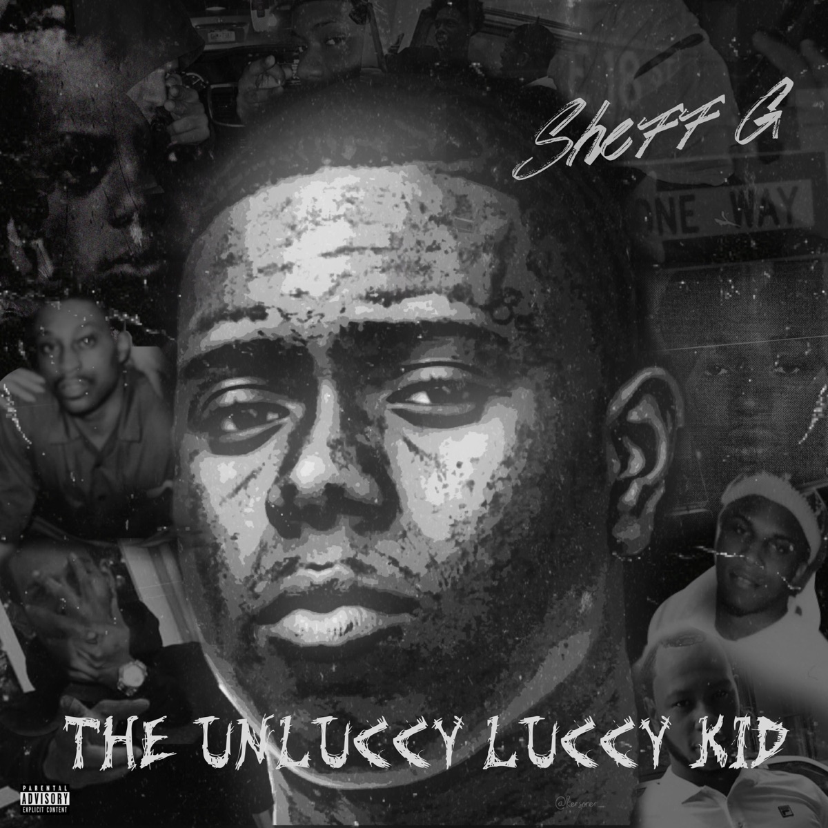 The Unluccy Luccy Kid by Sheff G album cover