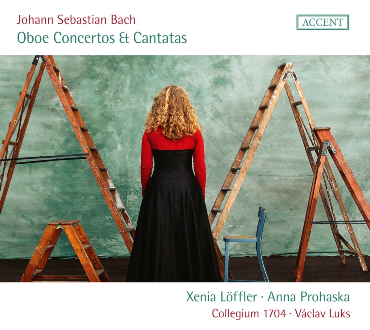 Bach: Oboe Concertos & Cantatas by Xenia Löffler, Anna Prohaska, Collegium 1704 & Václav Luks album cover