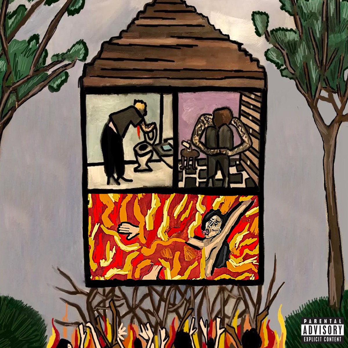 Long Term Effects of SUFFERING by $uicideboy$ album cover