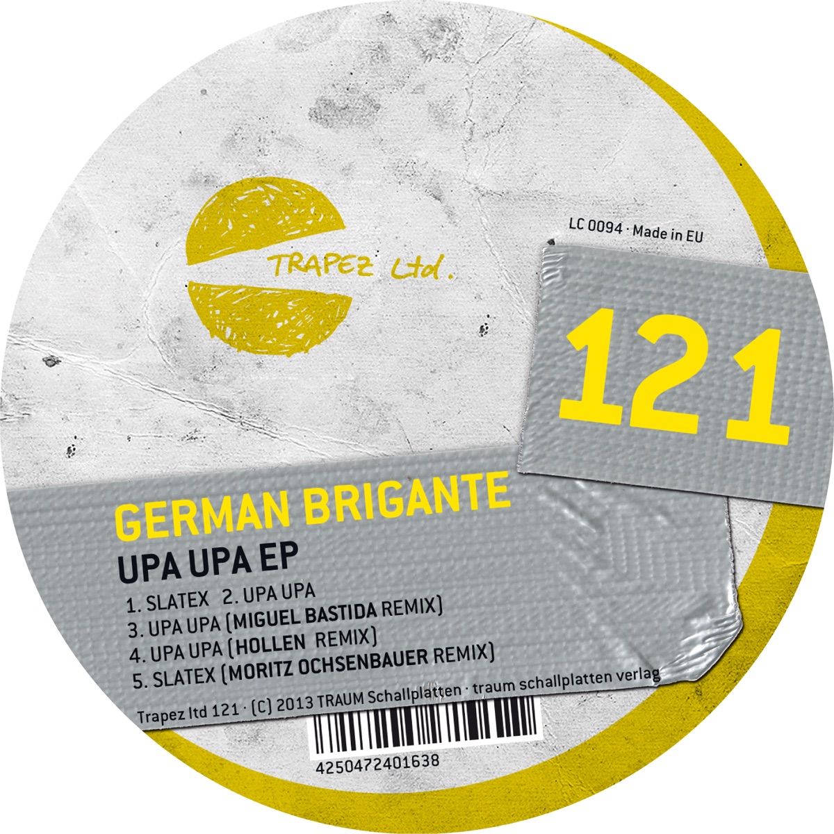 Upa upa EP by German Brigante album cover