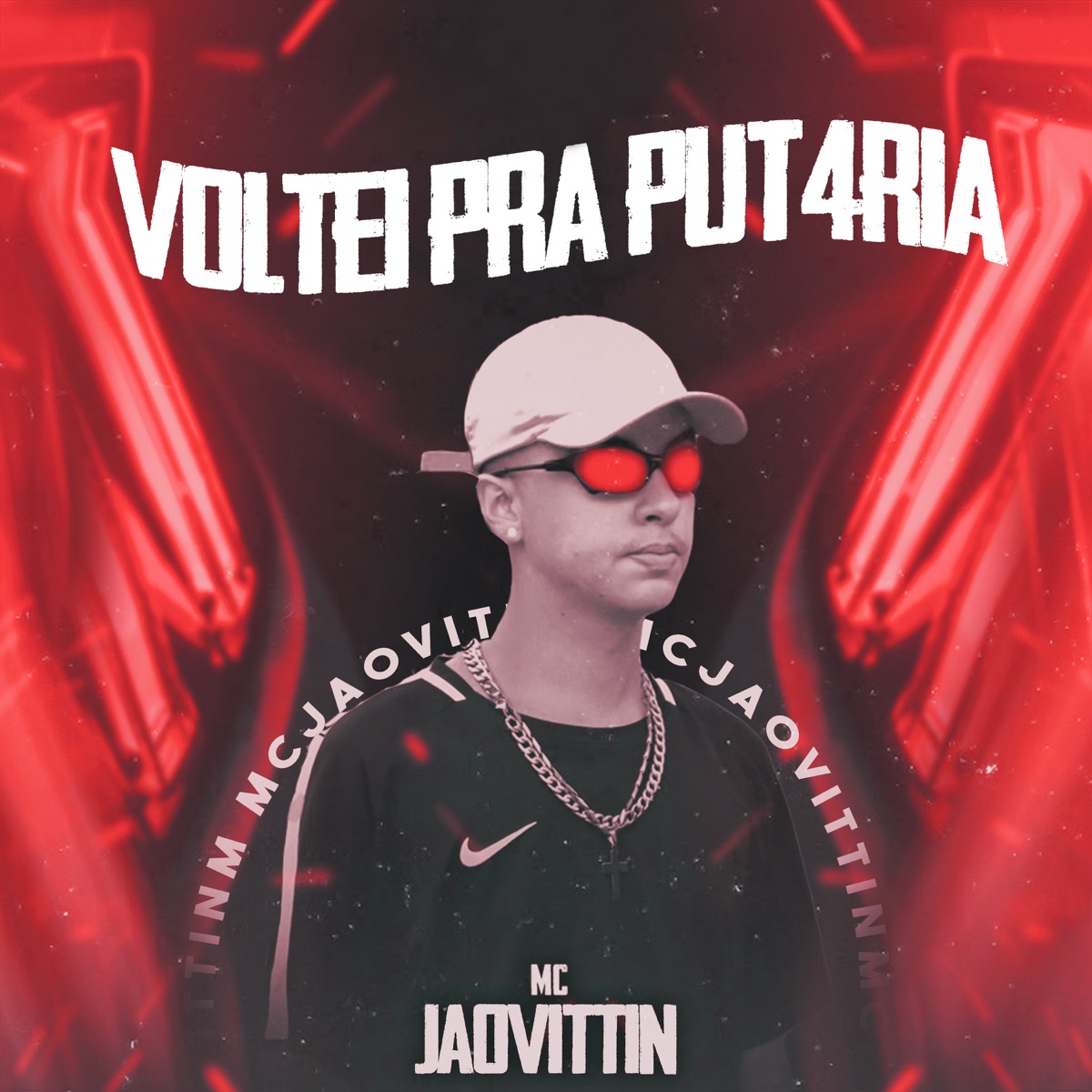 Voltei pra Put4Ria - Single by Mc Jaovittin album cover
