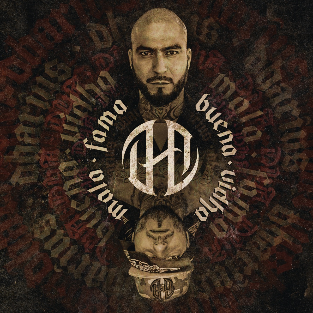 Mala Fama, Buena Vidha by Dharius album cover